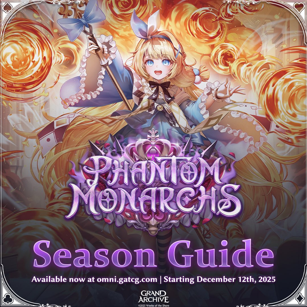 Phantom Monarchs Omnidex 賽季將於 2025 年 12 月 12 日 正式開跑！