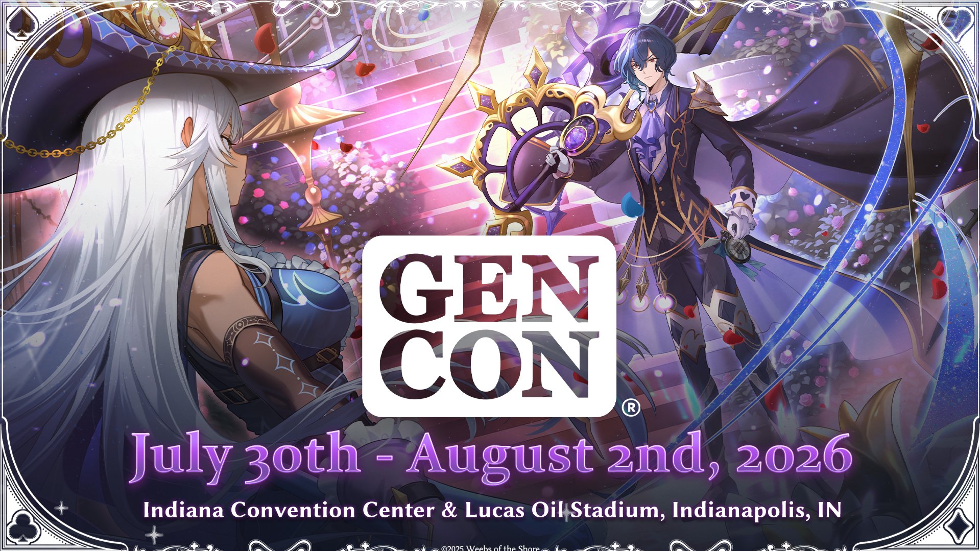 參加2026年北美最大的桌上遊戲展覽會Gen_Con