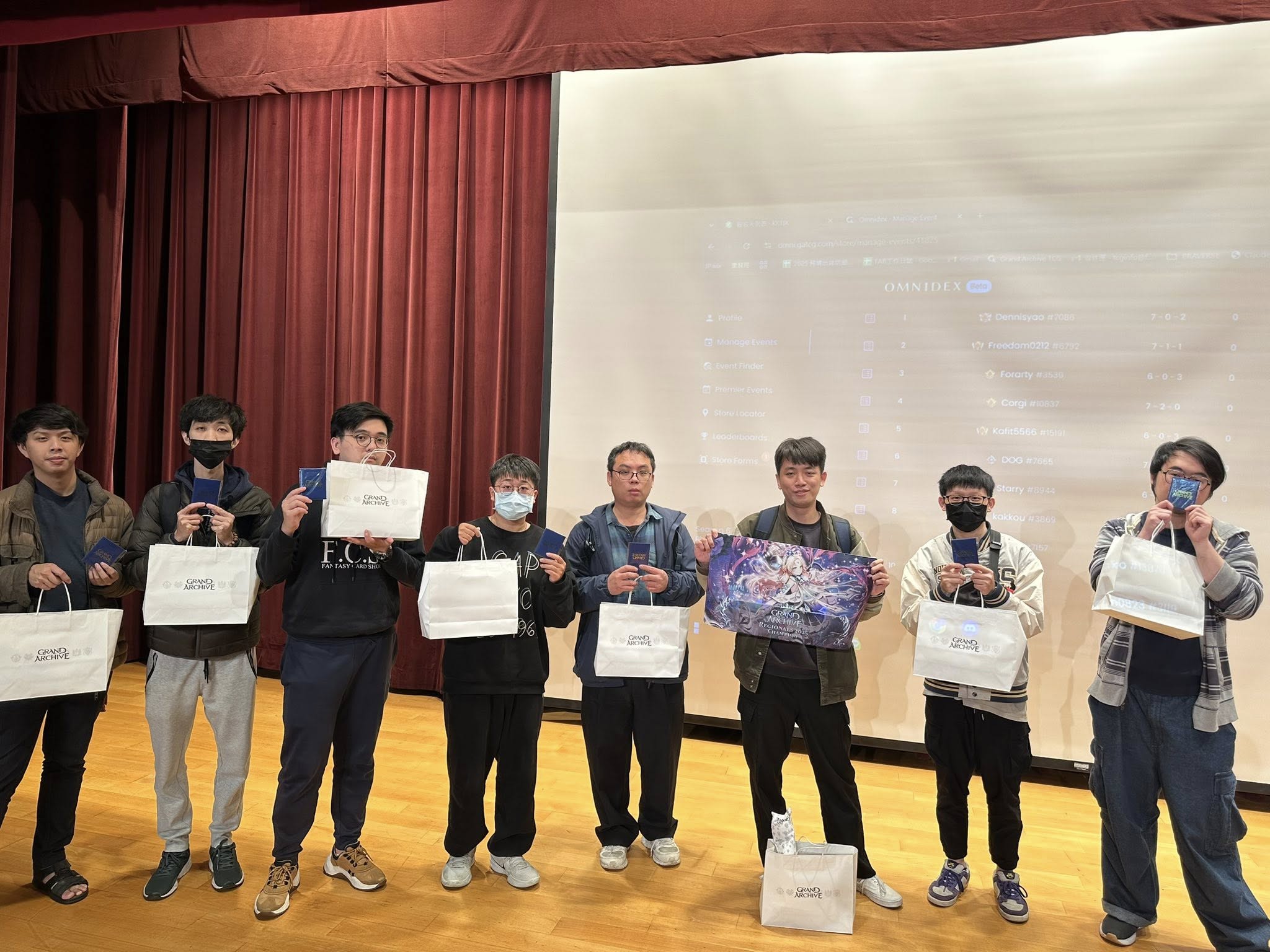 今天的32強玩家終於出來了！