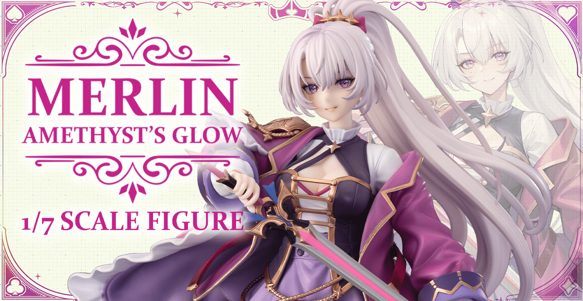 Just one week remains until pre-orders open for the upcoming Merlin, Amethyst’s Glow 1/7 Scale Figure!