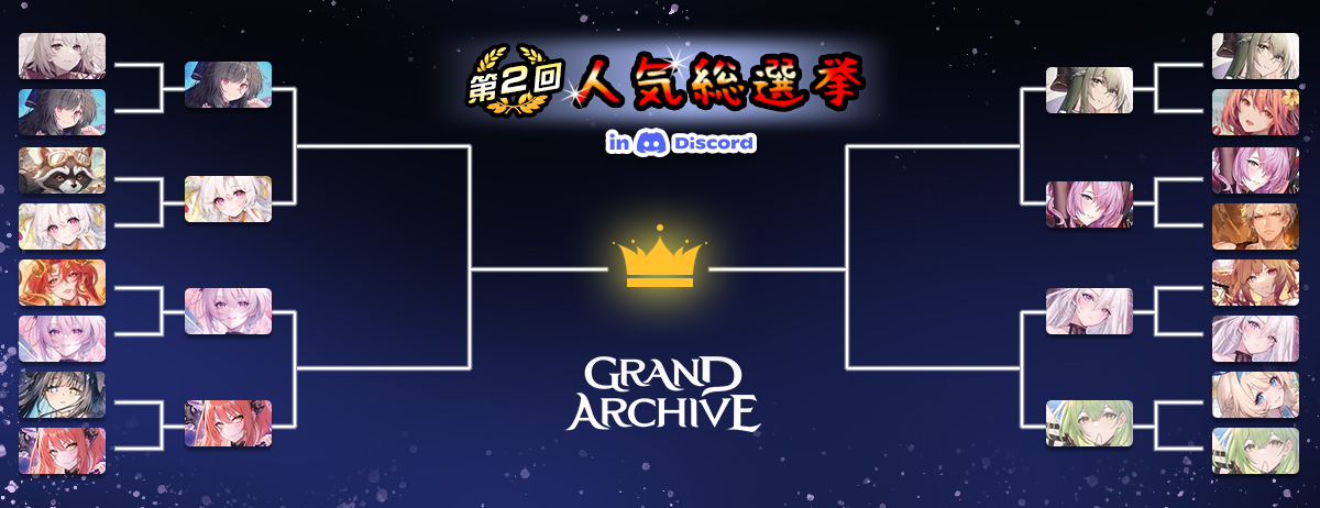 Grand Archive East Asia Official Server – 2nd Character Popularity Poll: Top 8 Revealed!