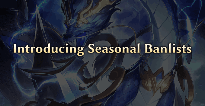 未來將會有Seasonal Banlist